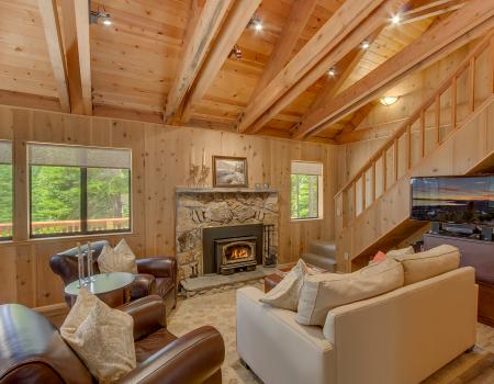 Tahoe vacation rental interior